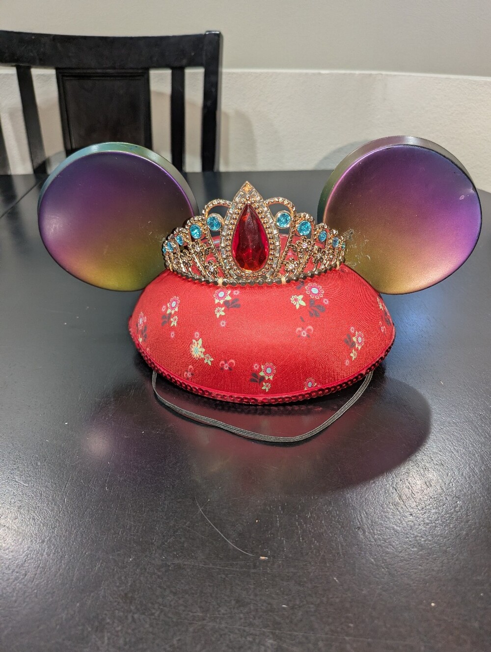 Disney Parks Elena of Avalor Mickey Ears With Tiara Youth Girls (Some Flaws)
